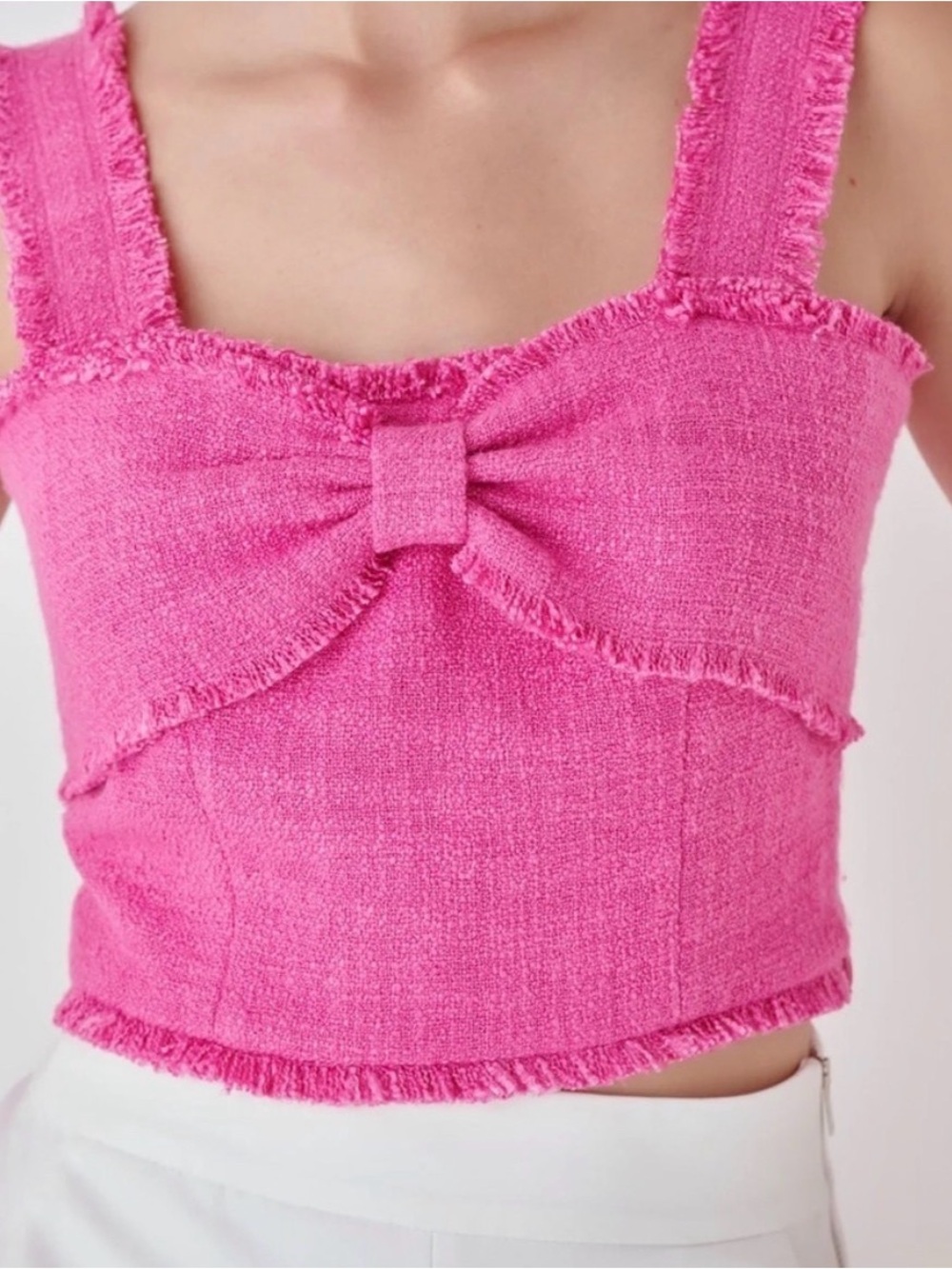 Endless Rose Pink Bow Top | XS